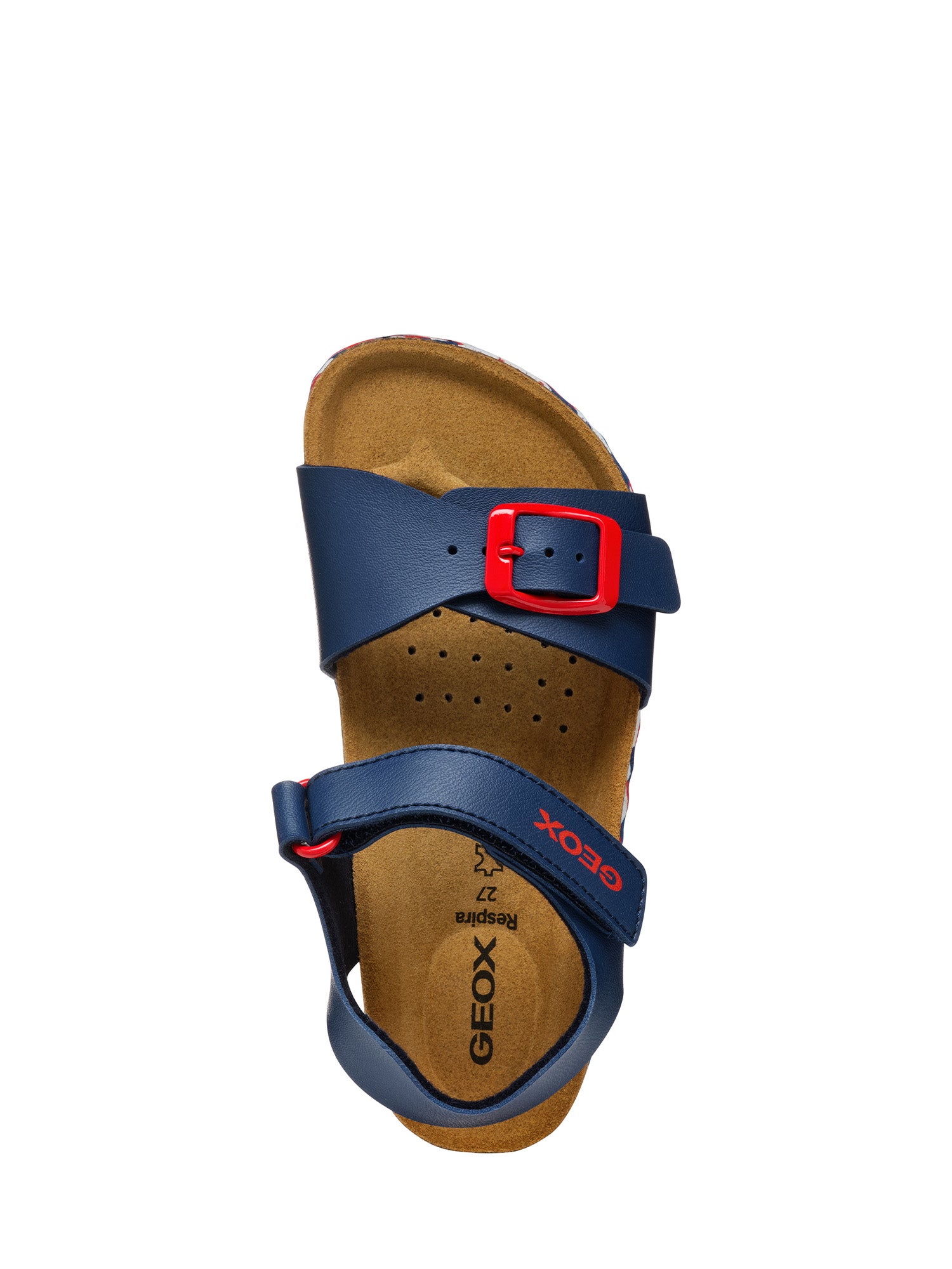 Sandali con strappi Blu Geox