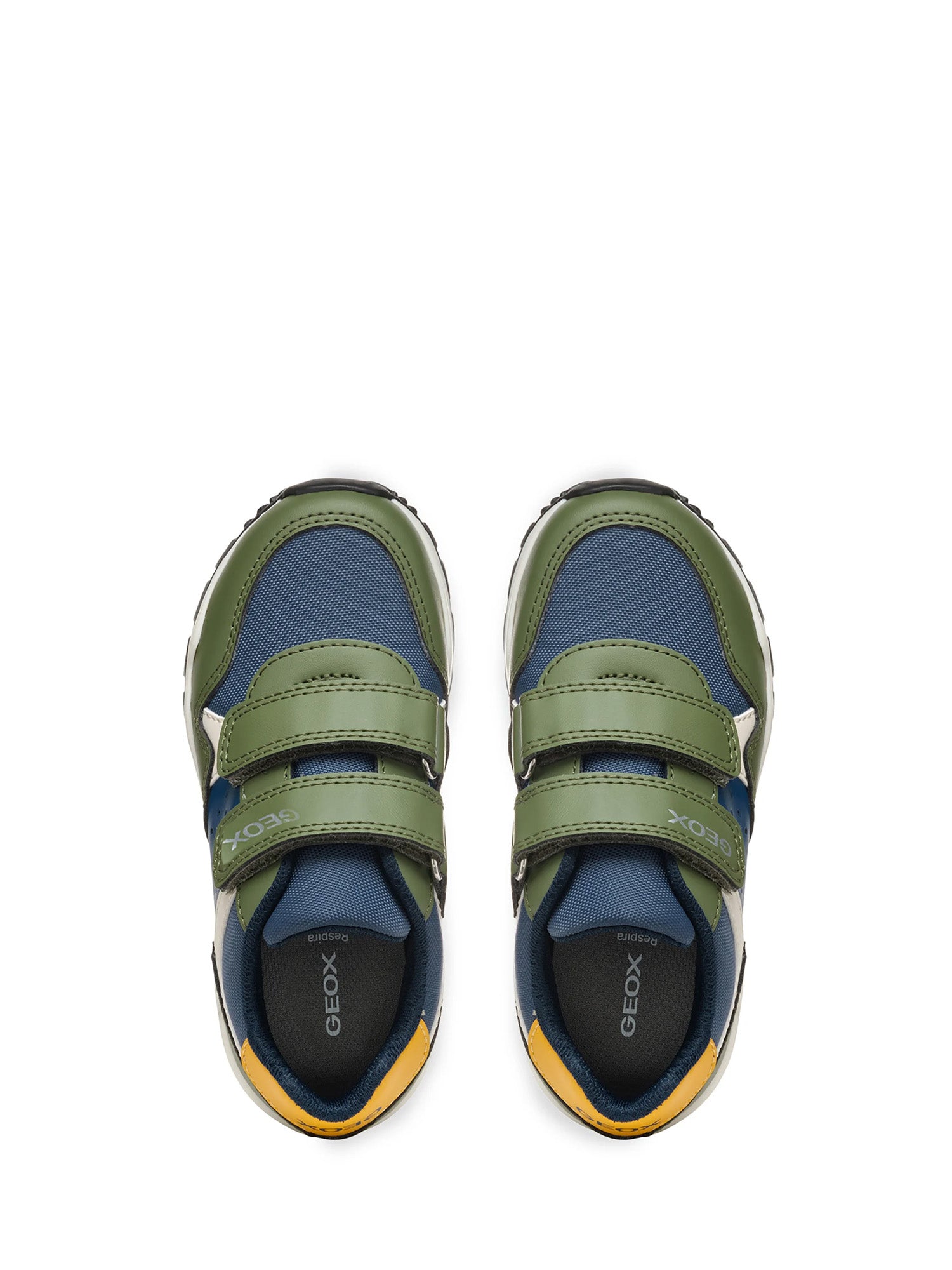 Scarpe con strappi Verde Geox
