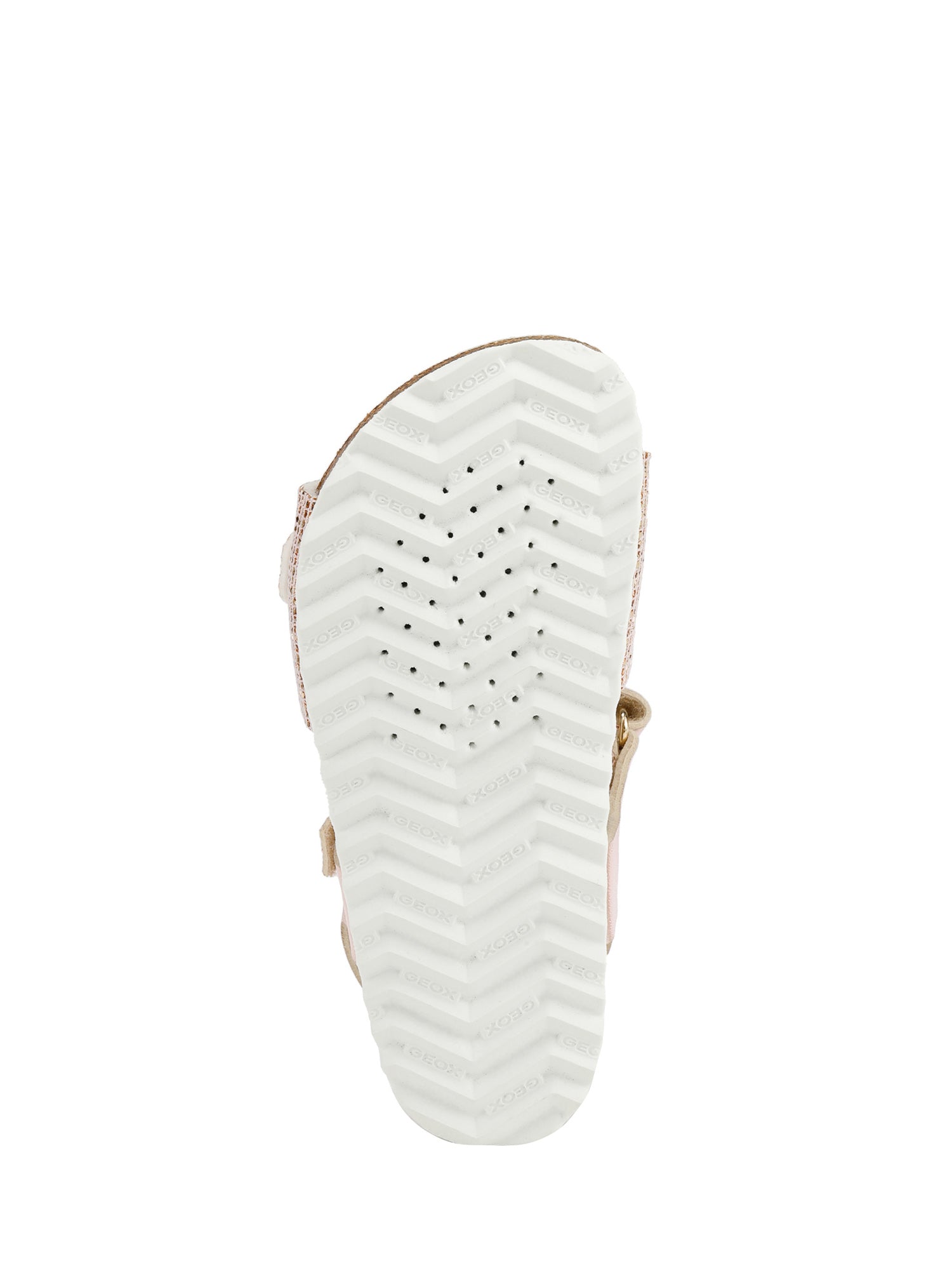 Sandali con strappi Dorato Geox