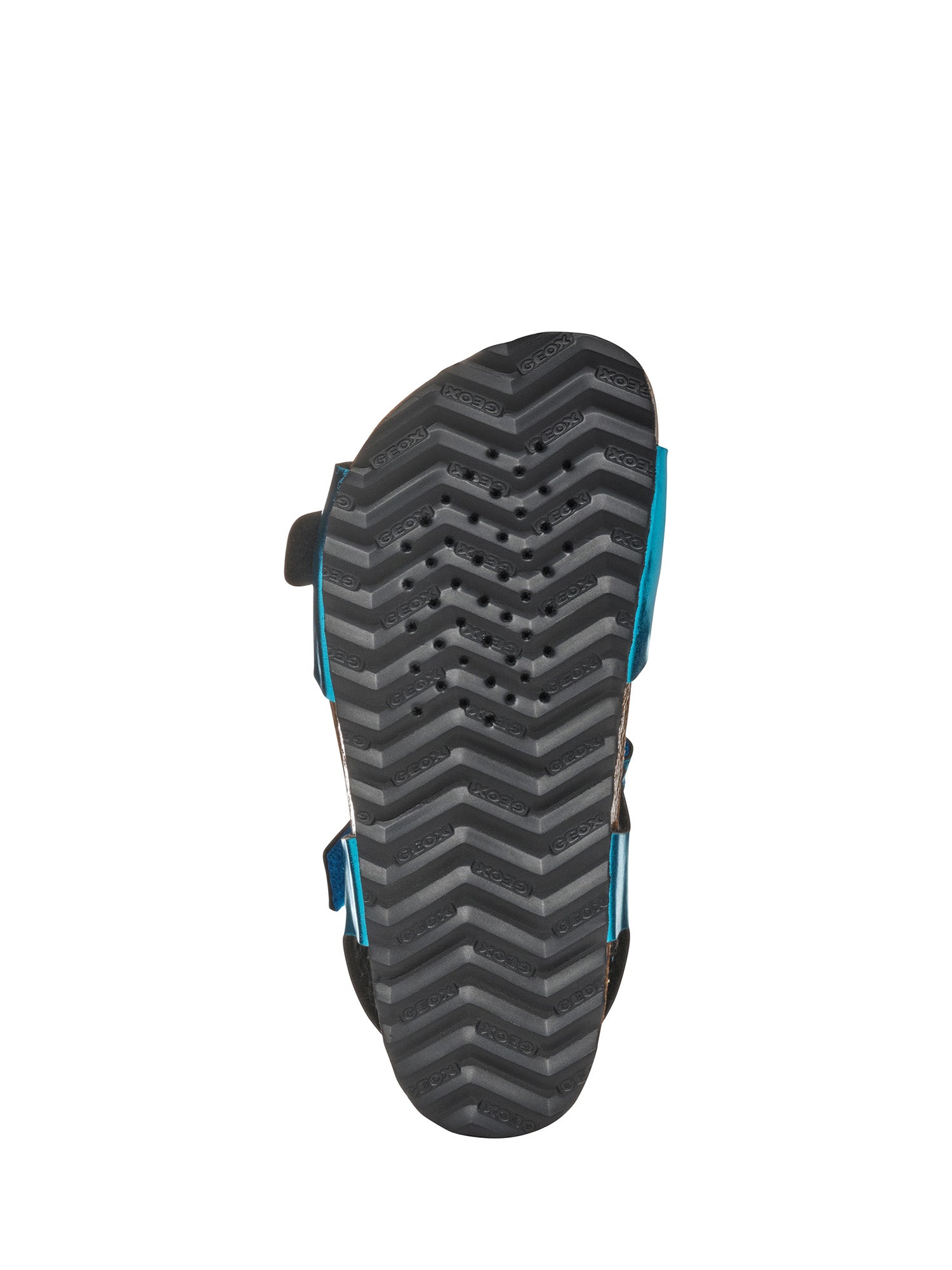 Sandali con strappi Blu Geox