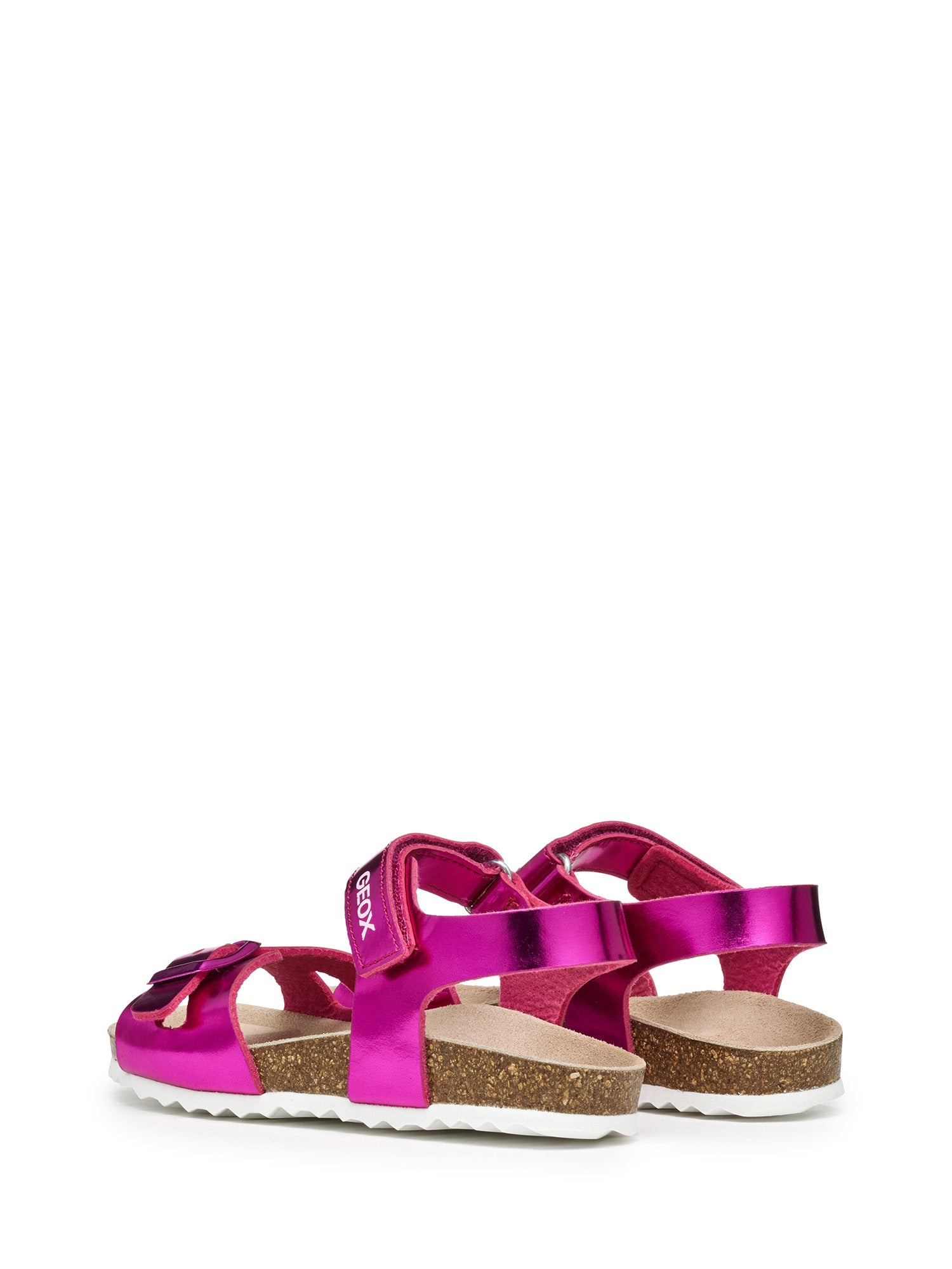 Sandali con strappi Fucsia Geox