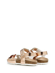 Sandali con strappi Dorato Geox