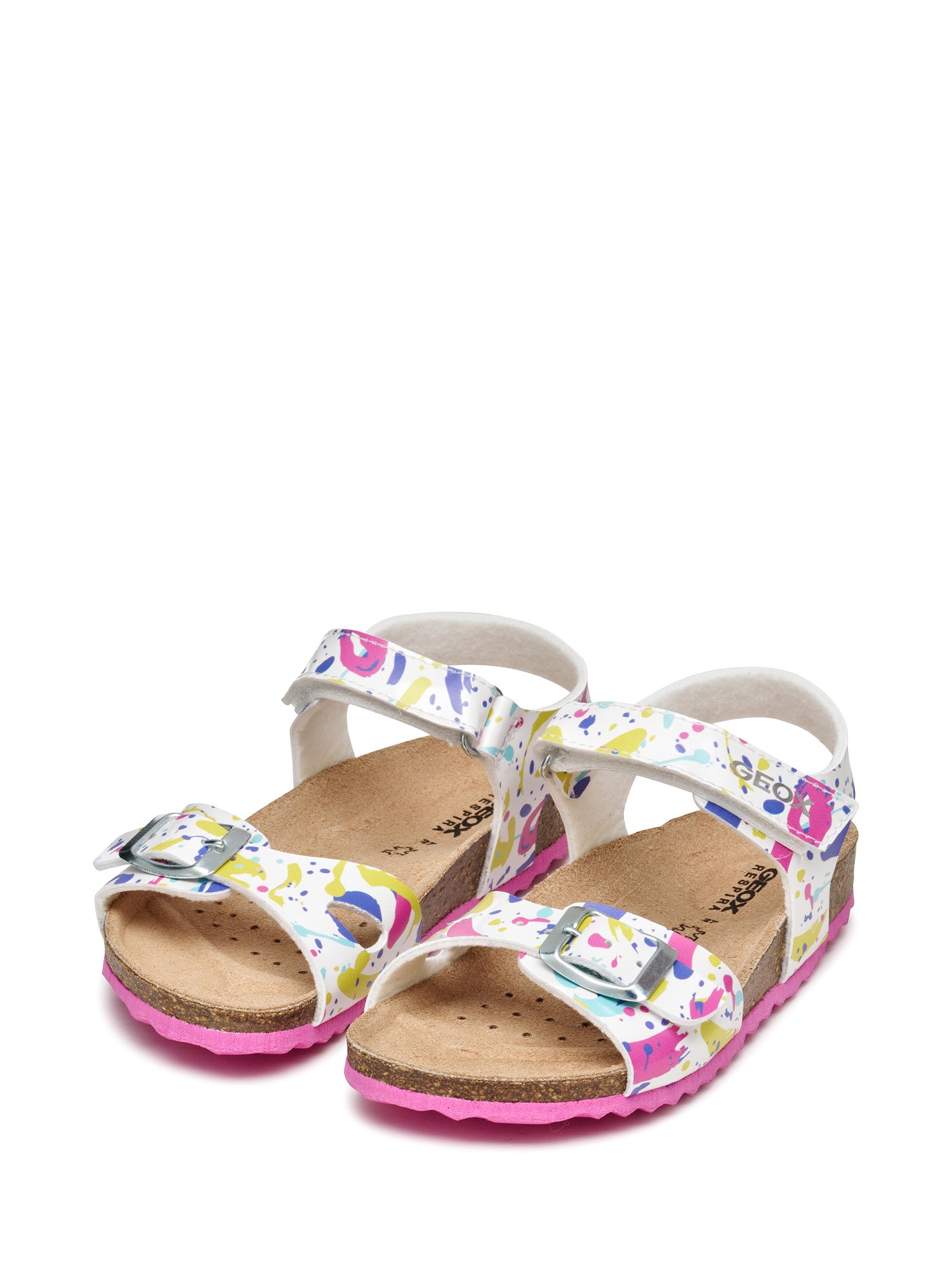 Sandali con strappi Multicolore Geox