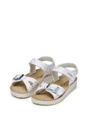 Sandali con strappi Bianco Geox