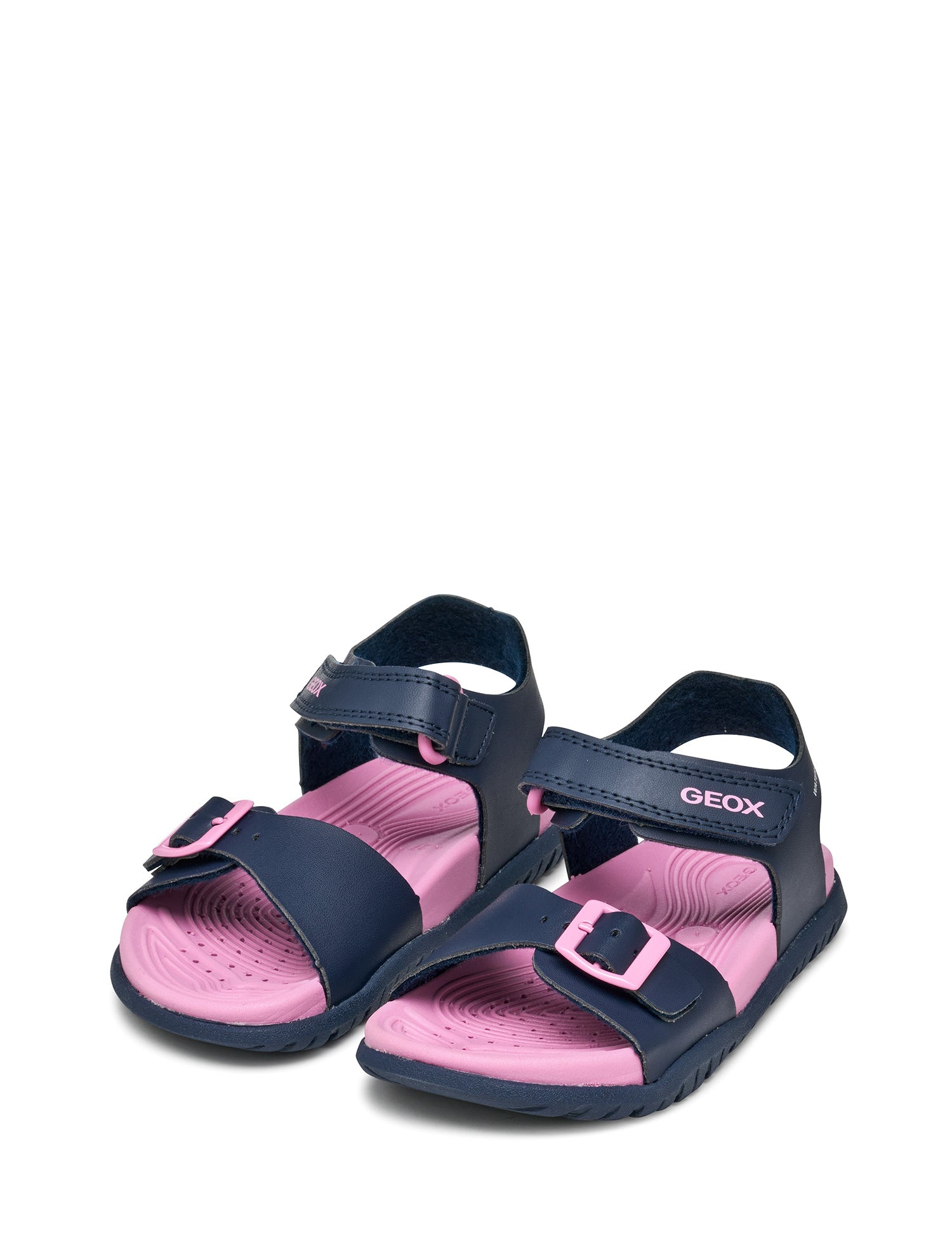 Sandali con strappi Blu Geox