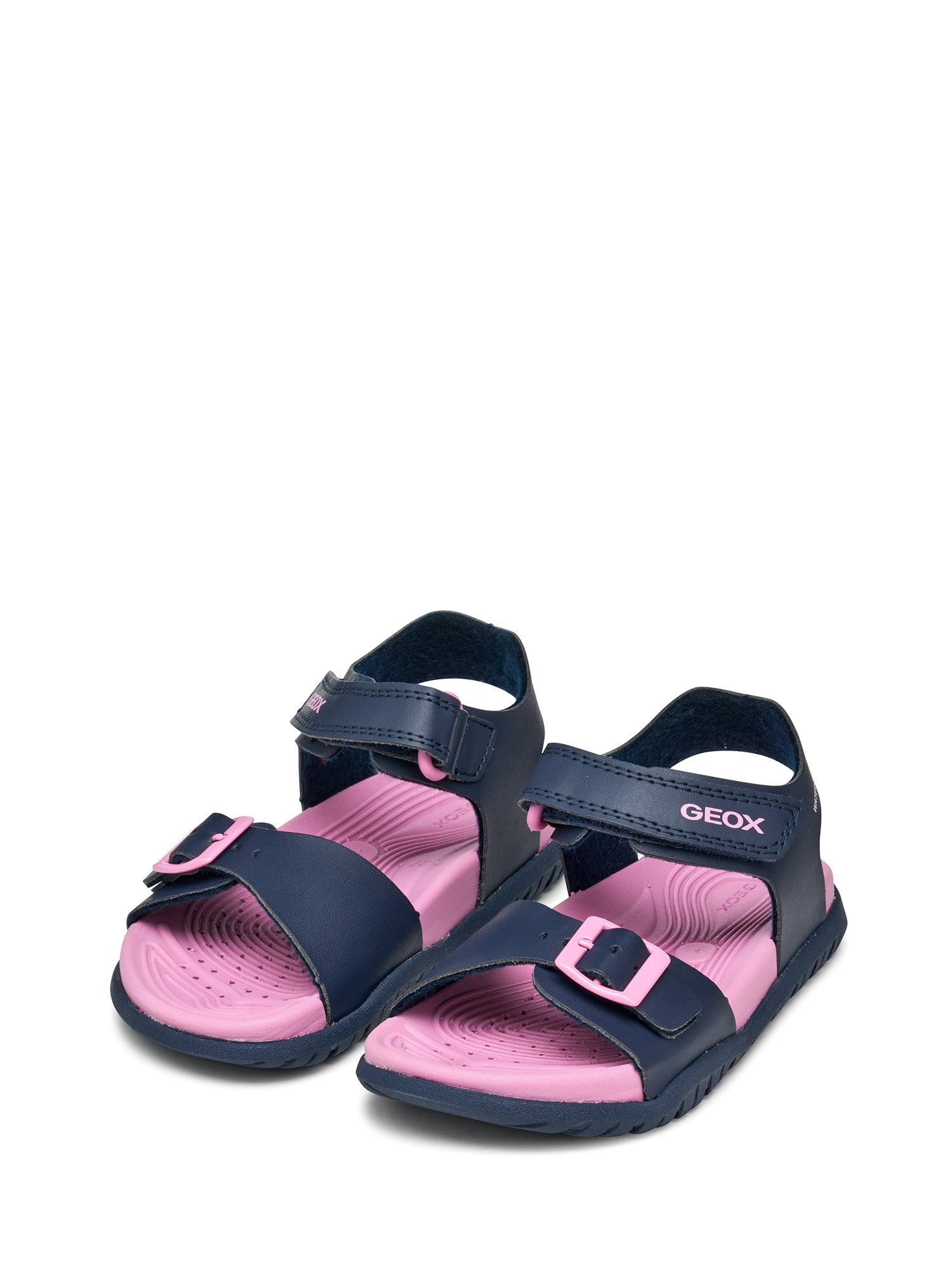 Sandali con strappi Blu Geox