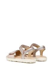 Sandali con strappi Beige Geox