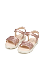 Sandali con strappi Rosa Geox