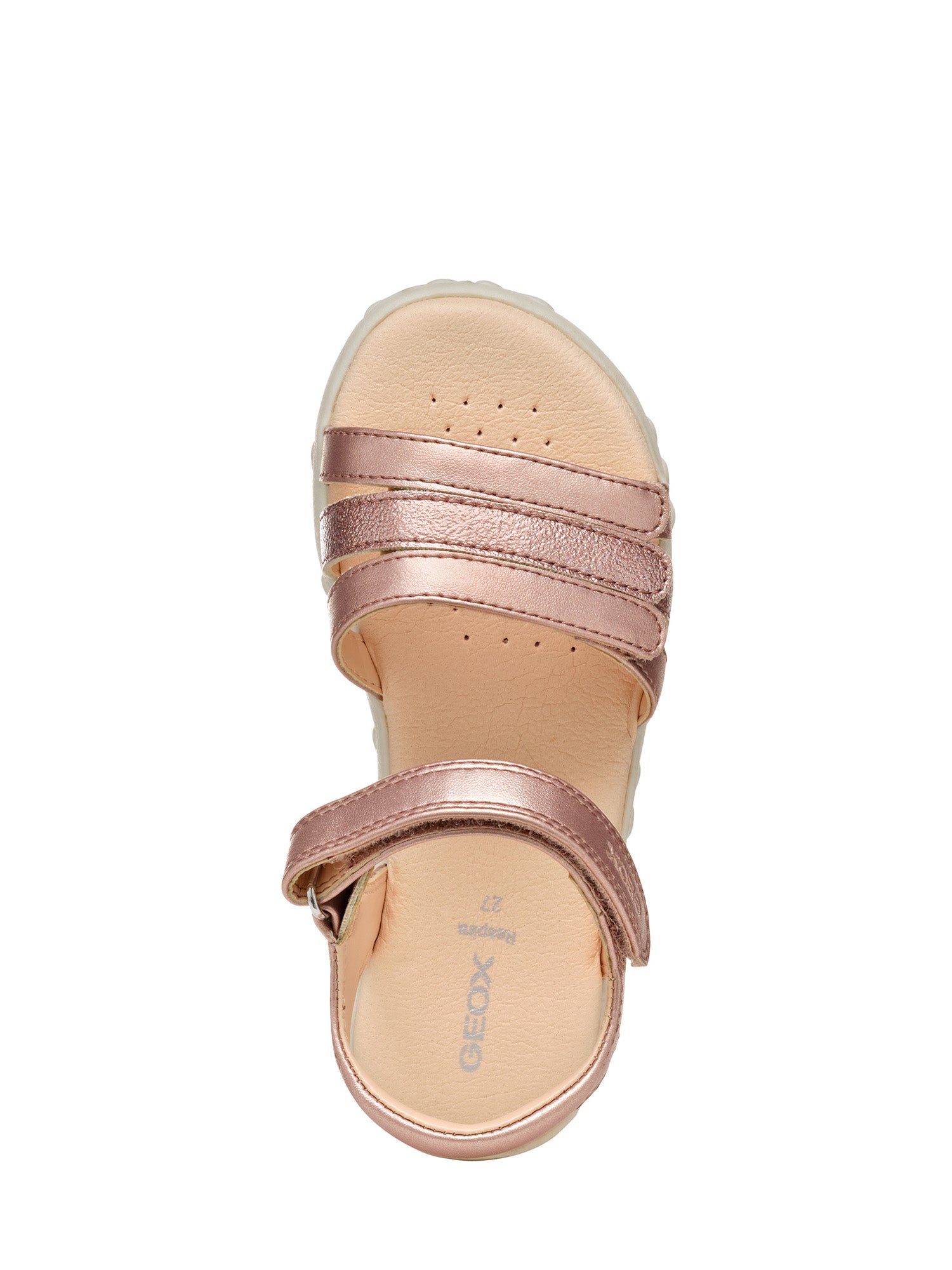 Sandali con strappi Rosa Geox