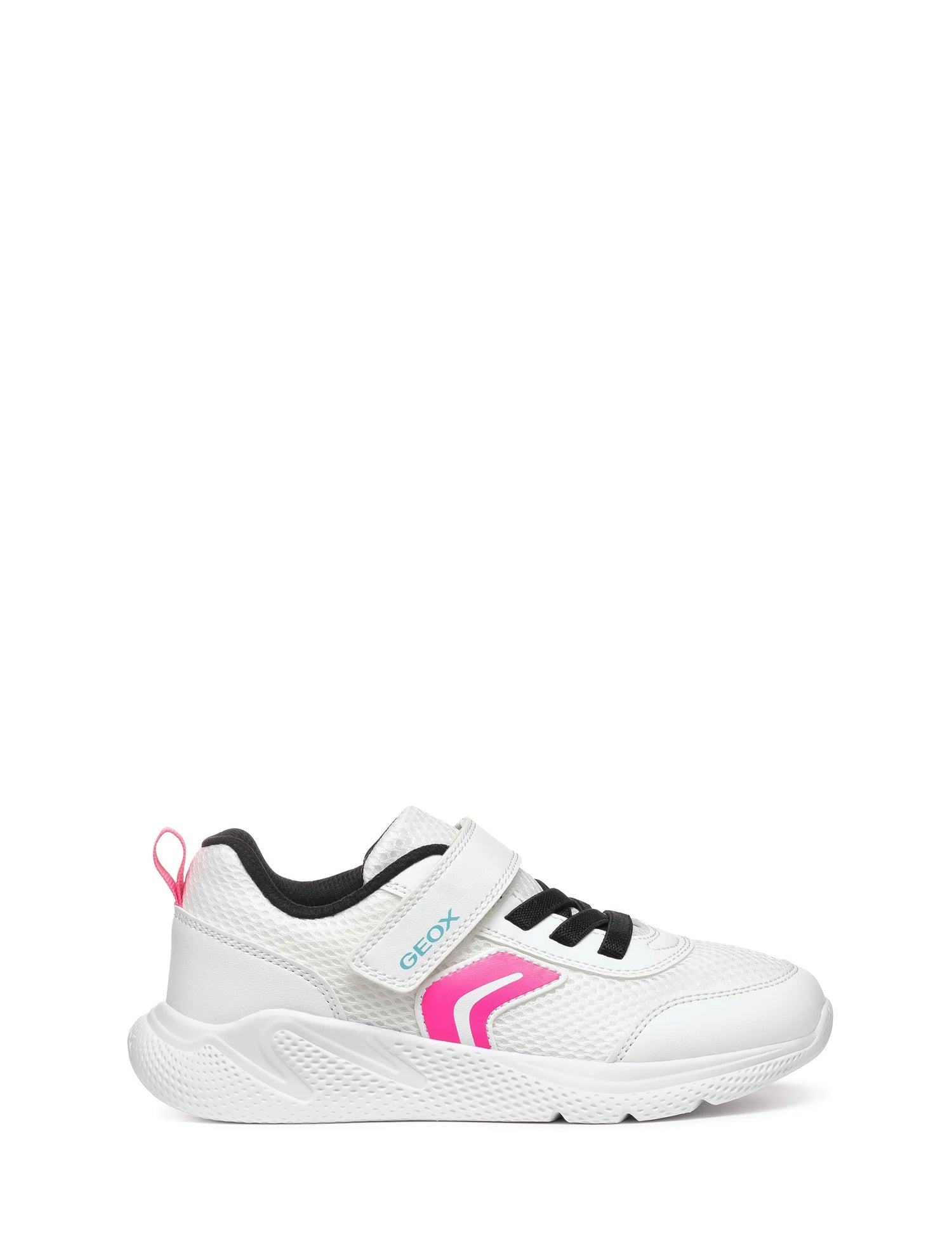 Scarpe con strappi Bianco Nero Geox