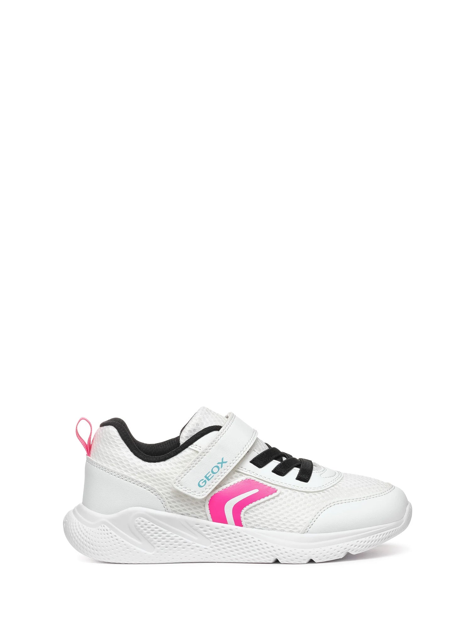 Scarpe con strappi Bianco Nero Geox