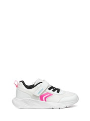 Scarpe con strappi Bianco Nero Geox