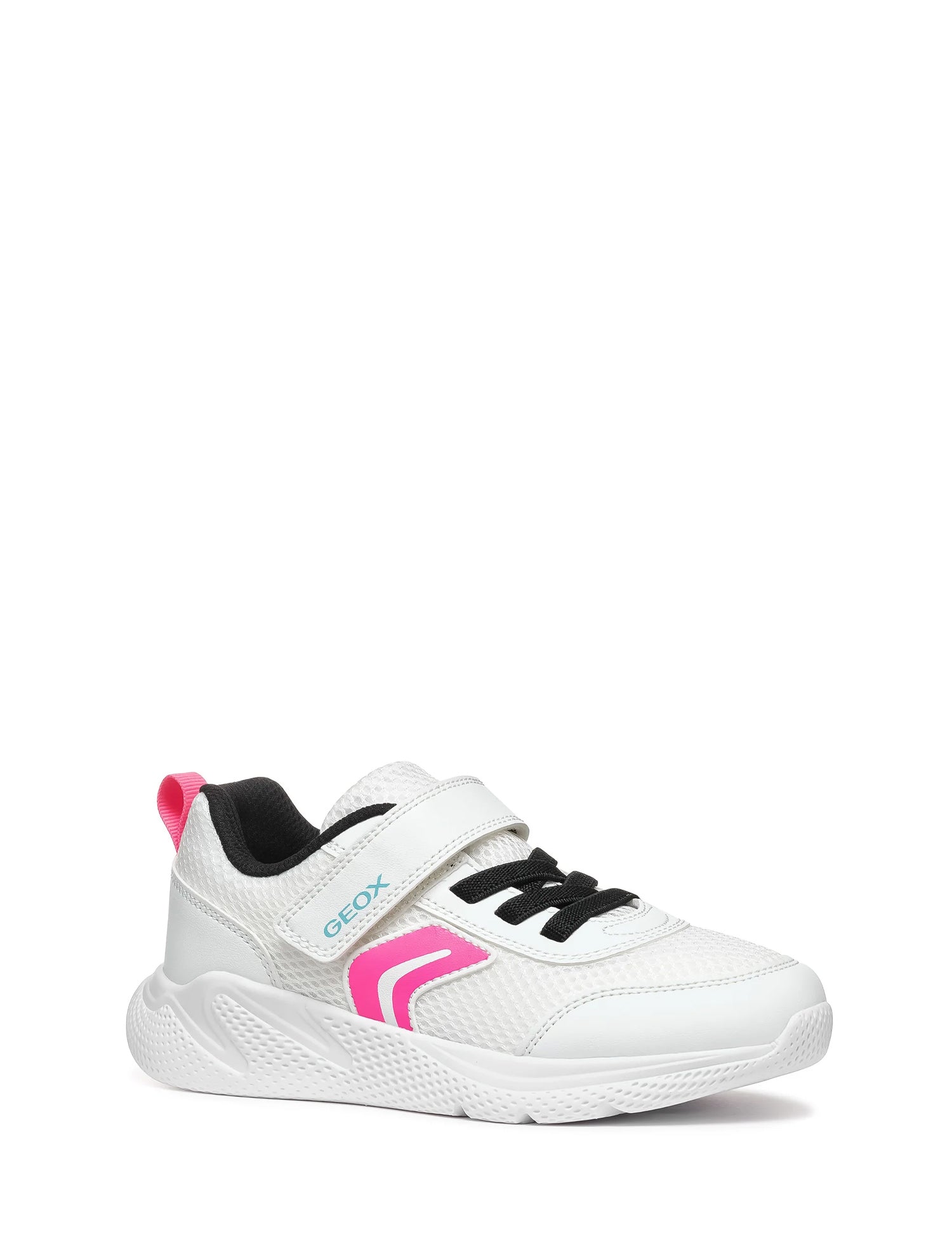 Scarpe con strappi Bianco Nero Geox