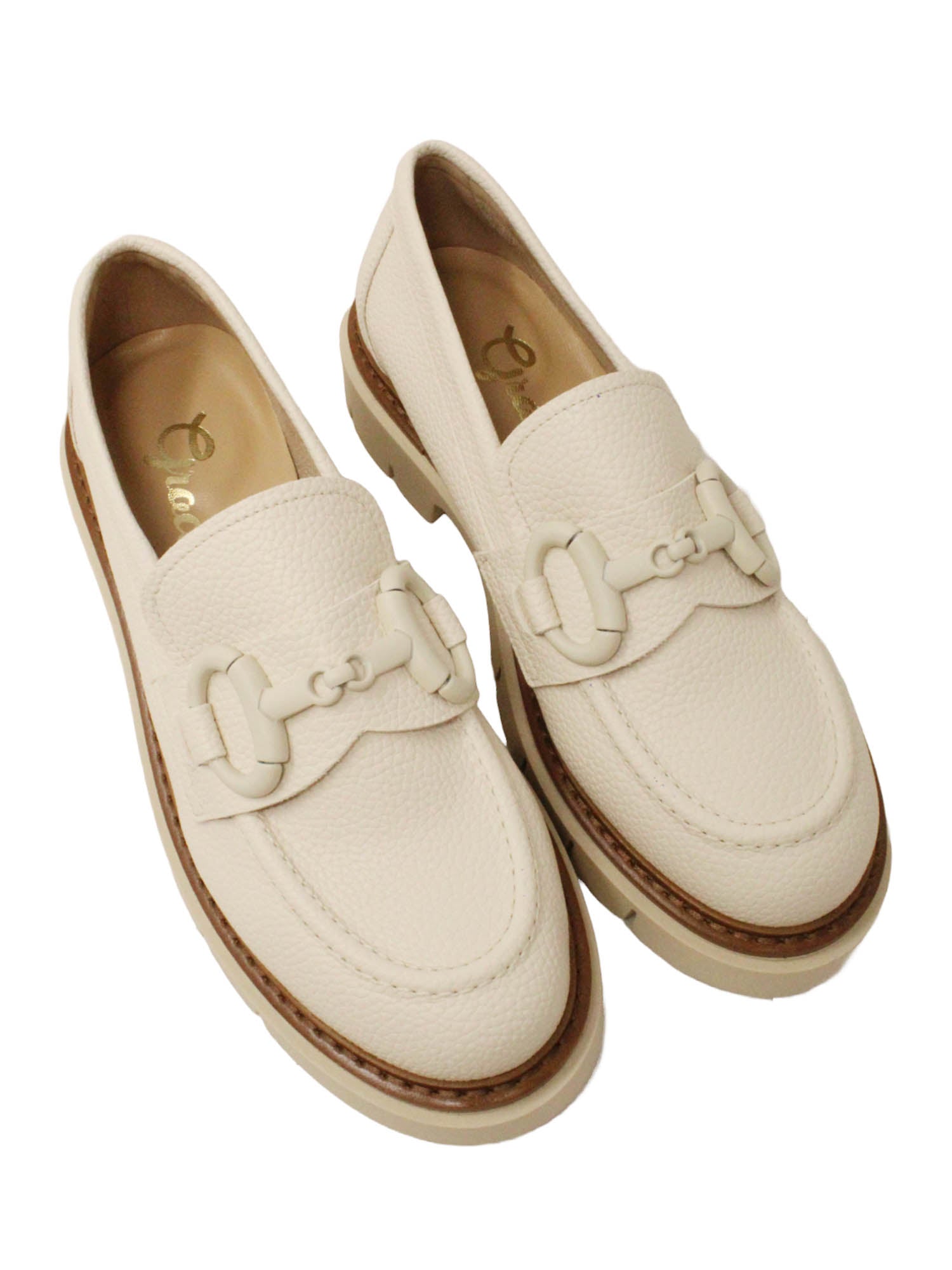 Mocassini Beige Grace Shoes