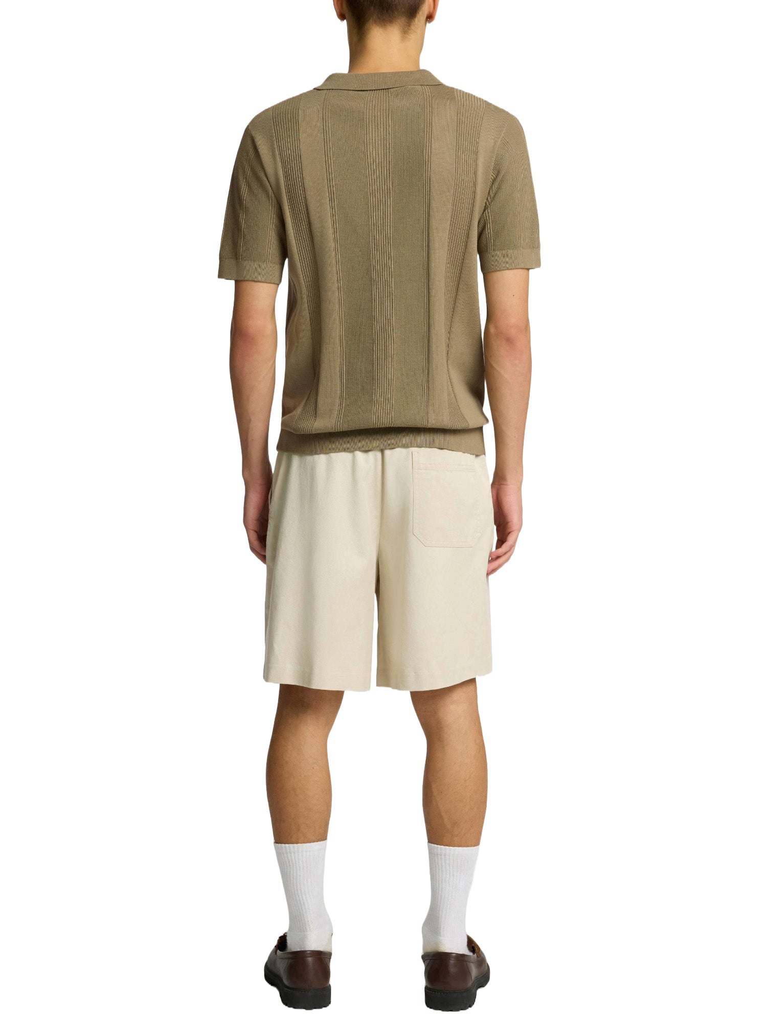 Polo Verde Selected Homme Black