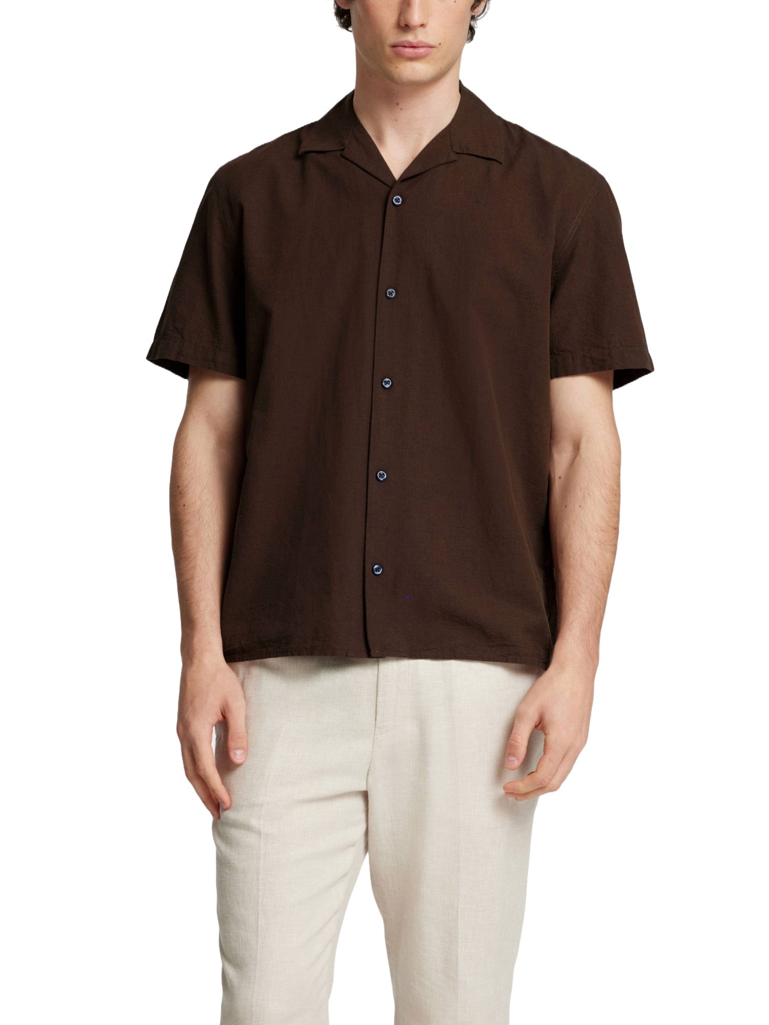 Camicie Marrone Selected Homme Black