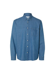 Camicie Blu Selected Homme Black