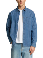 Camicie Blu Selected Homme Black