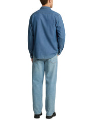 Camicie Blu Selected Homme Black