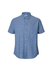 Camicie Blu Selected Homme Black