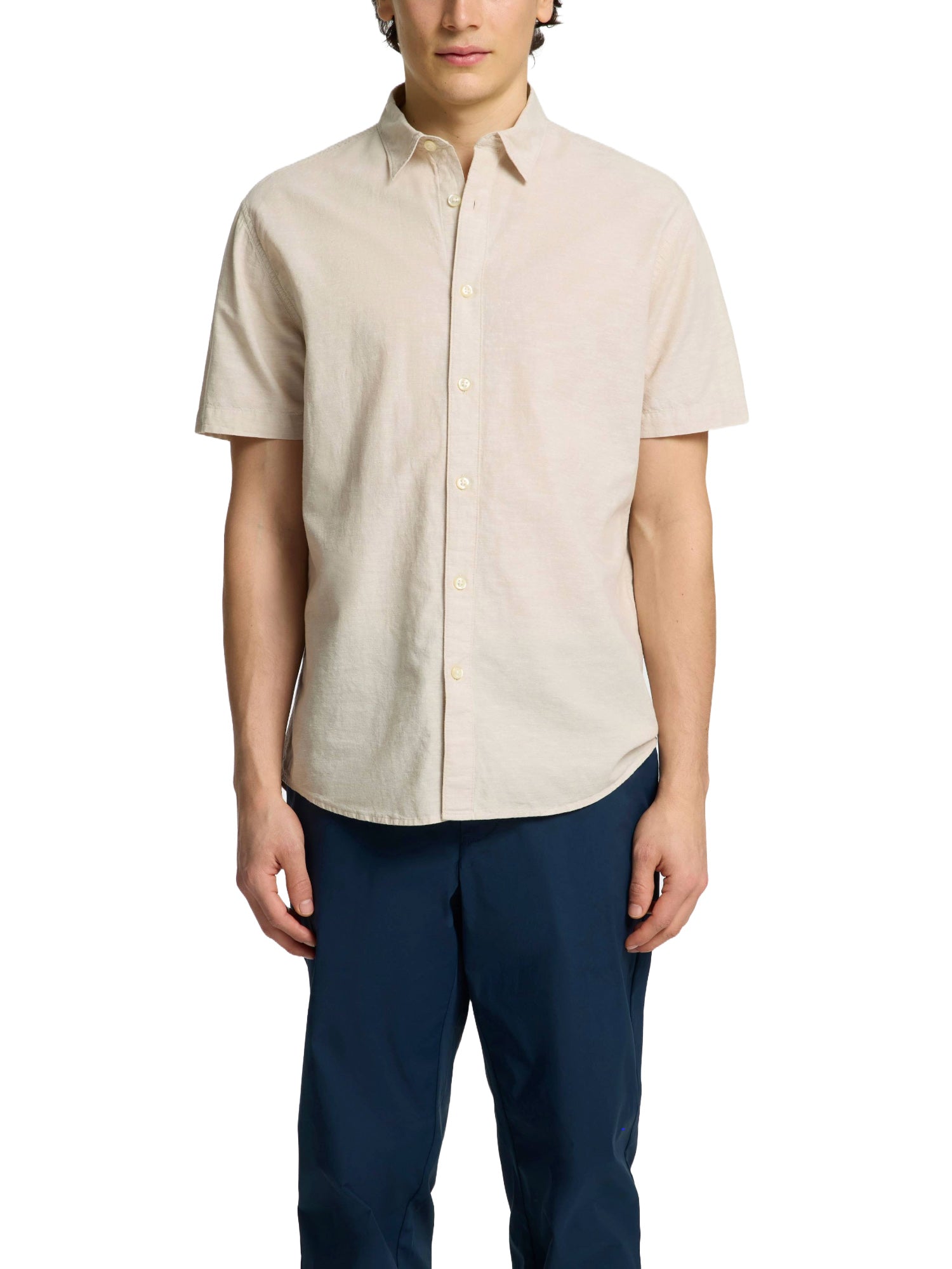 Camicie Beige Selected Homme Black