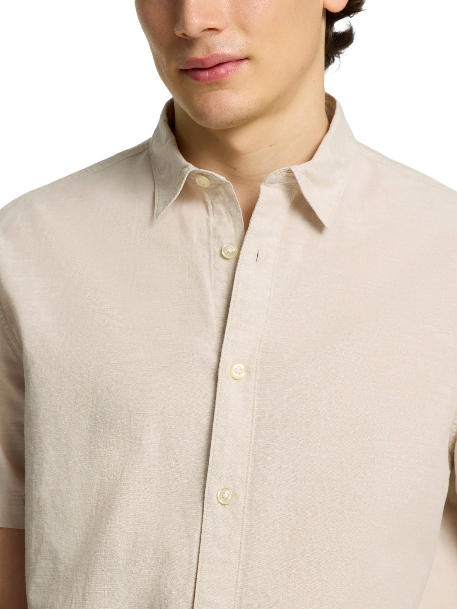 Camicie Beige Selected Homme Black