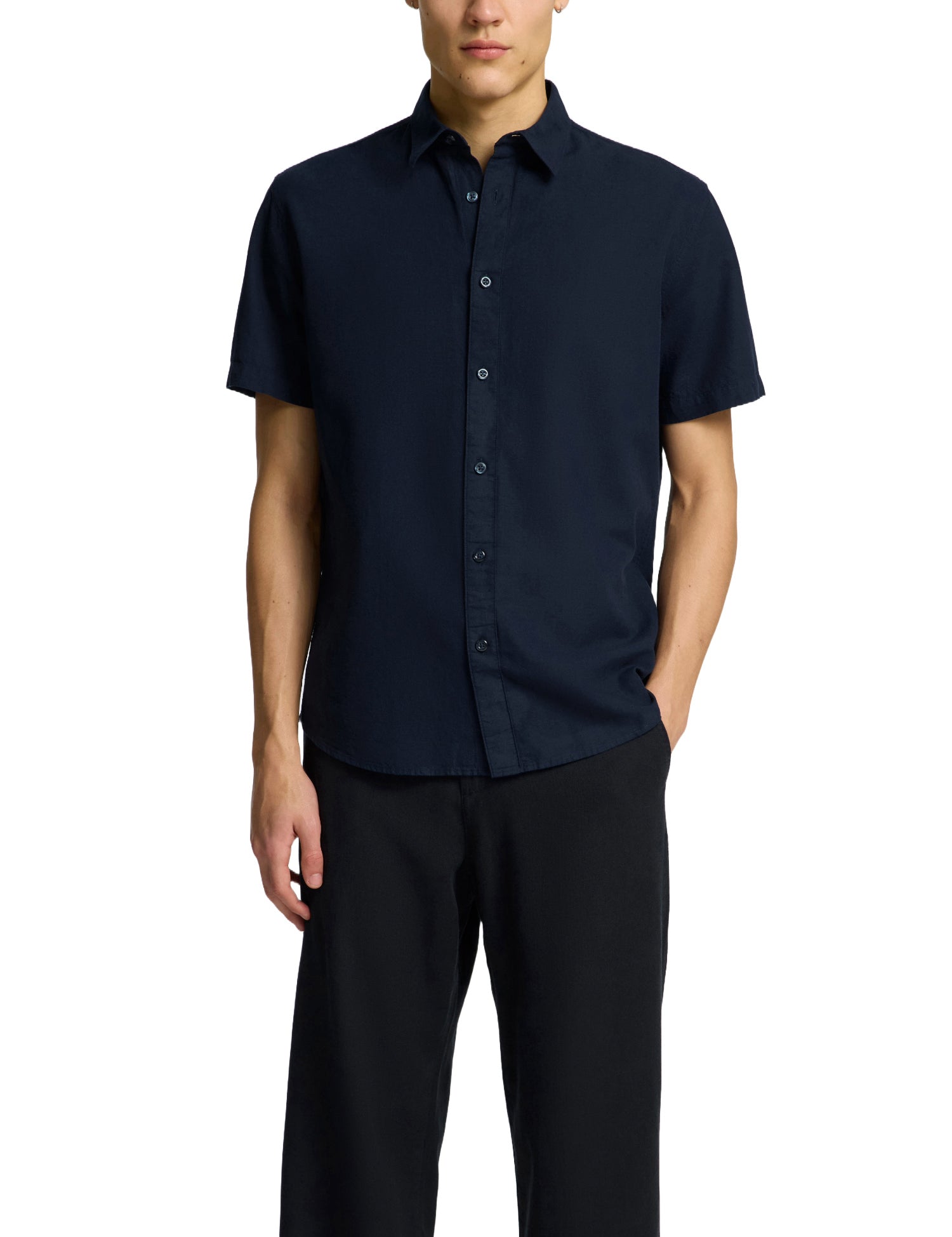 Camicie Blu Scuro Selected Homme Black