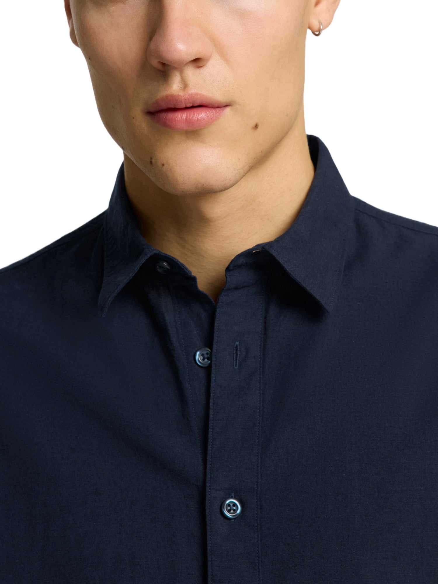 Camicie Blu Scuro Selected Homme Black