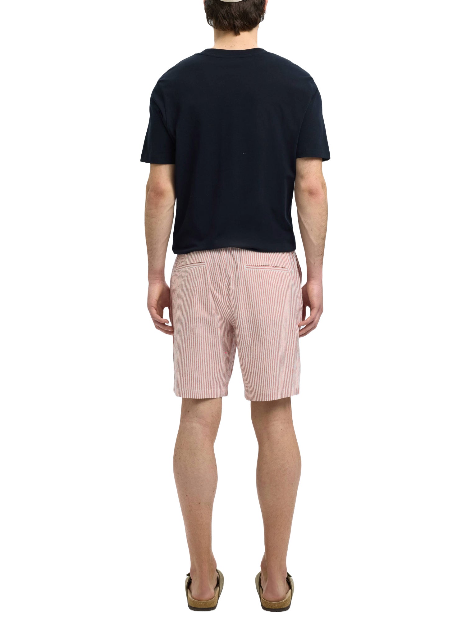 Bermuda Rosso Selected Homme Black