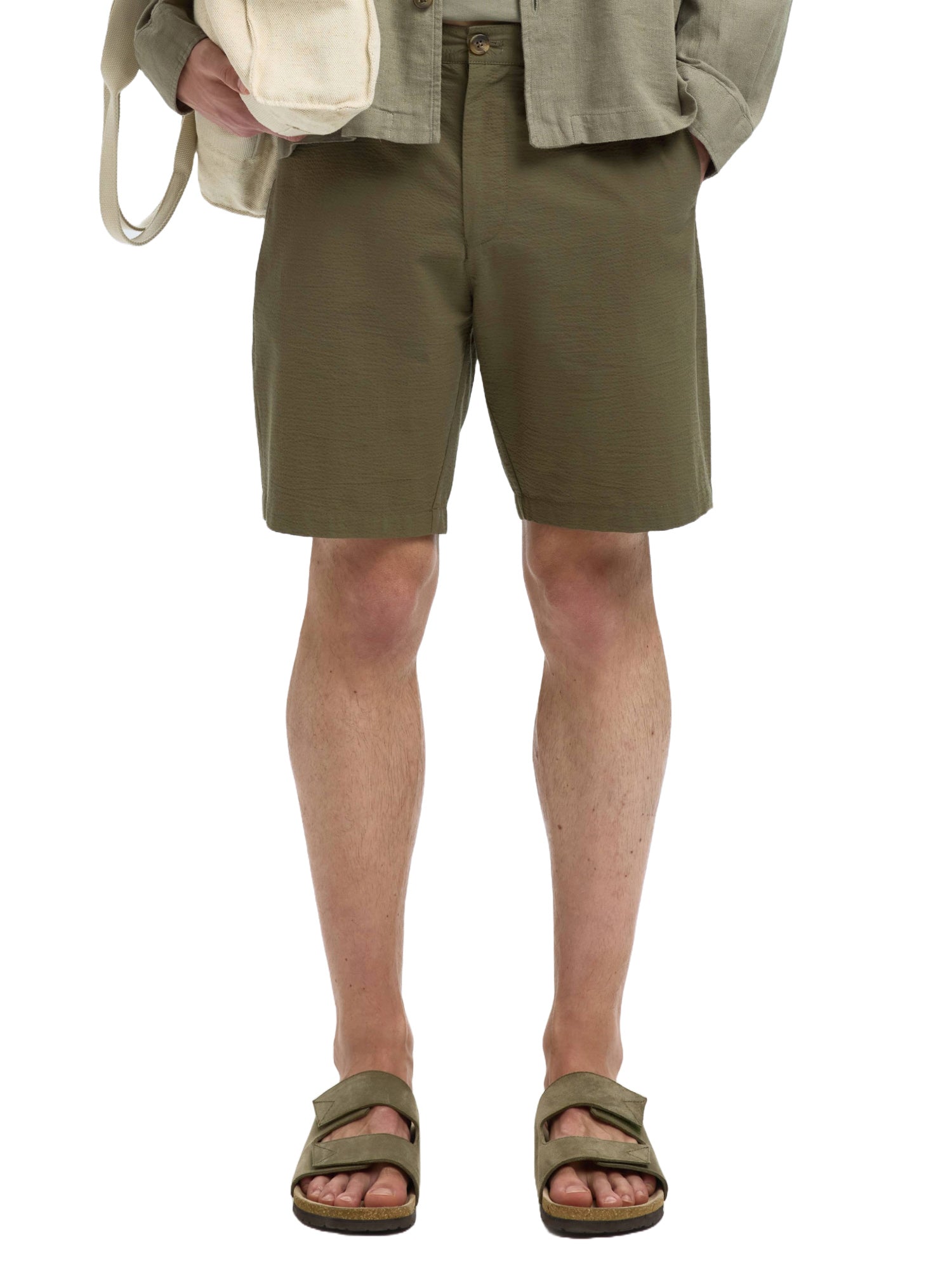 Bermuda Verde Selected Homme Black