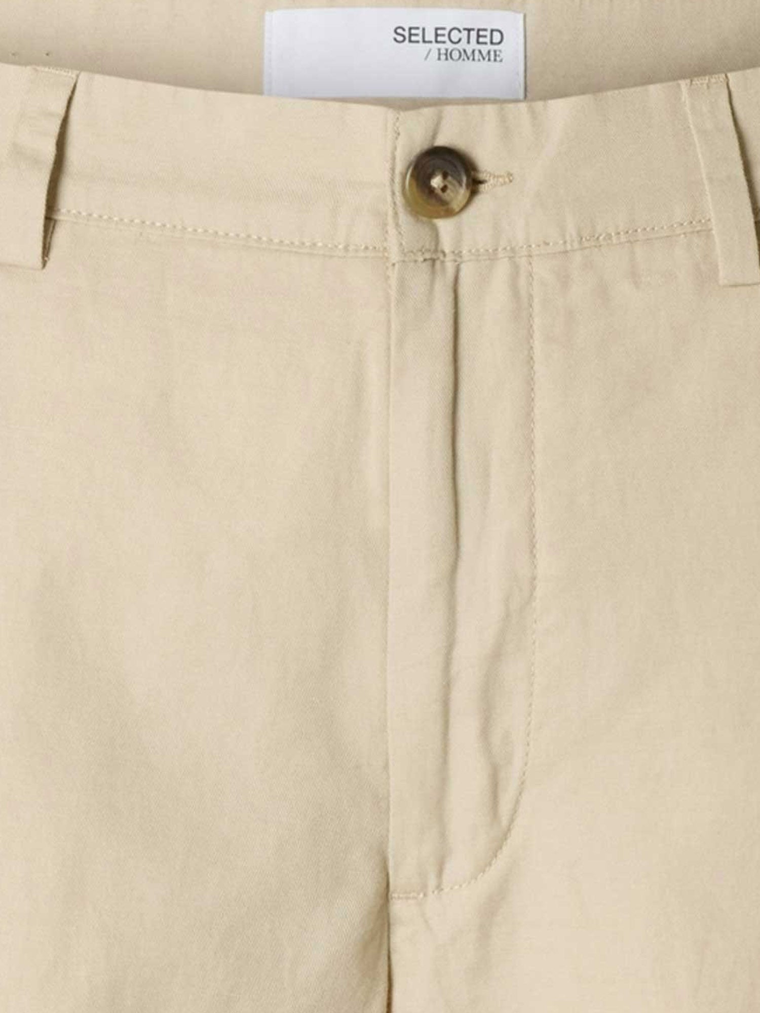 Bermuda Beige Selected Homme Black