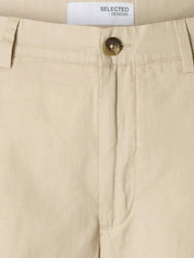 Bermuda Beige Selected Homme Black