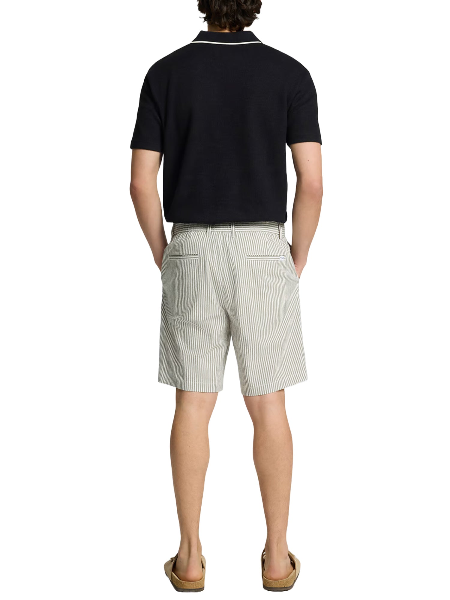 Bermuda Bianco Selected Homme Black