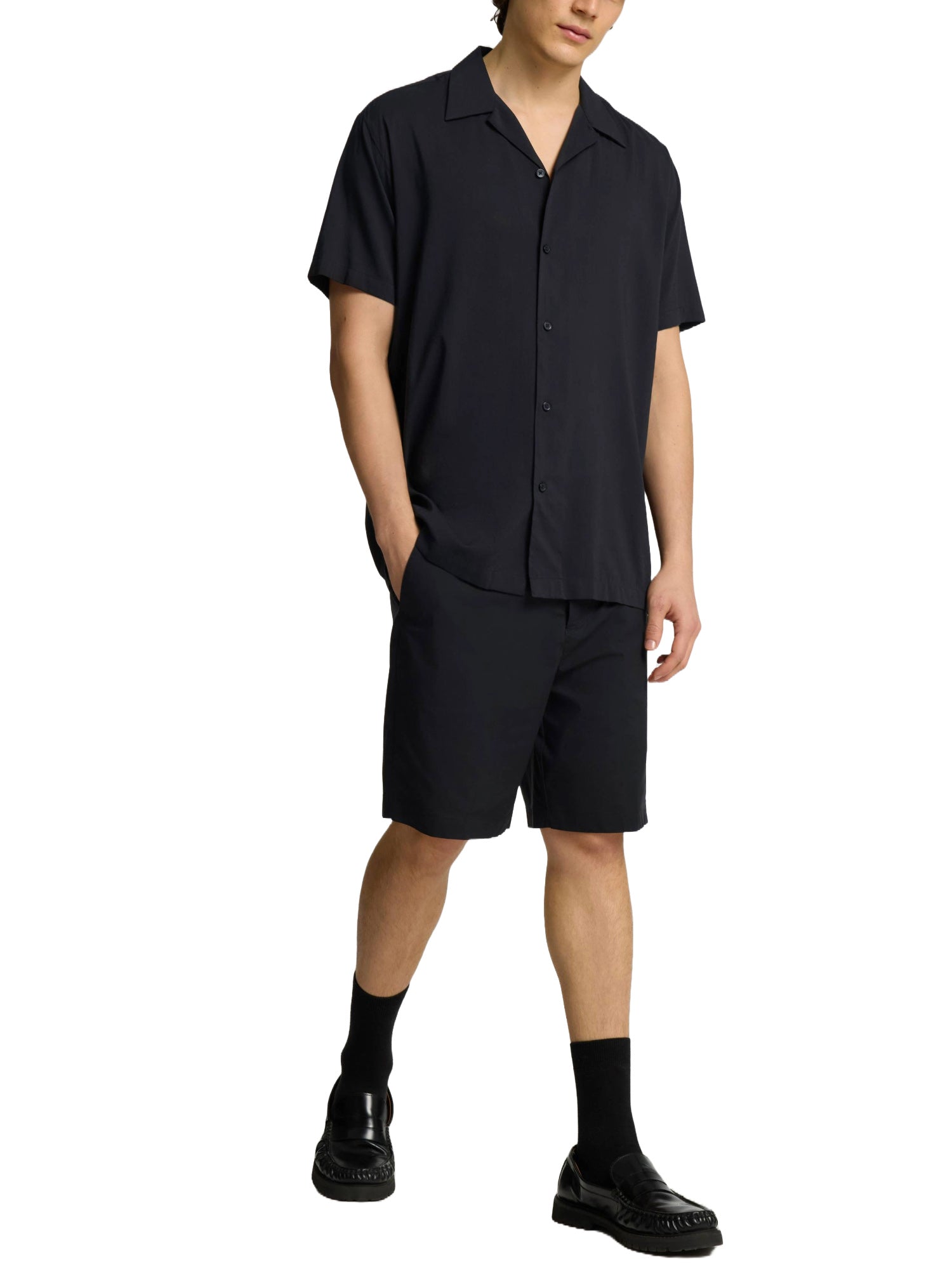 Bermuda Nero Selected Homme Black