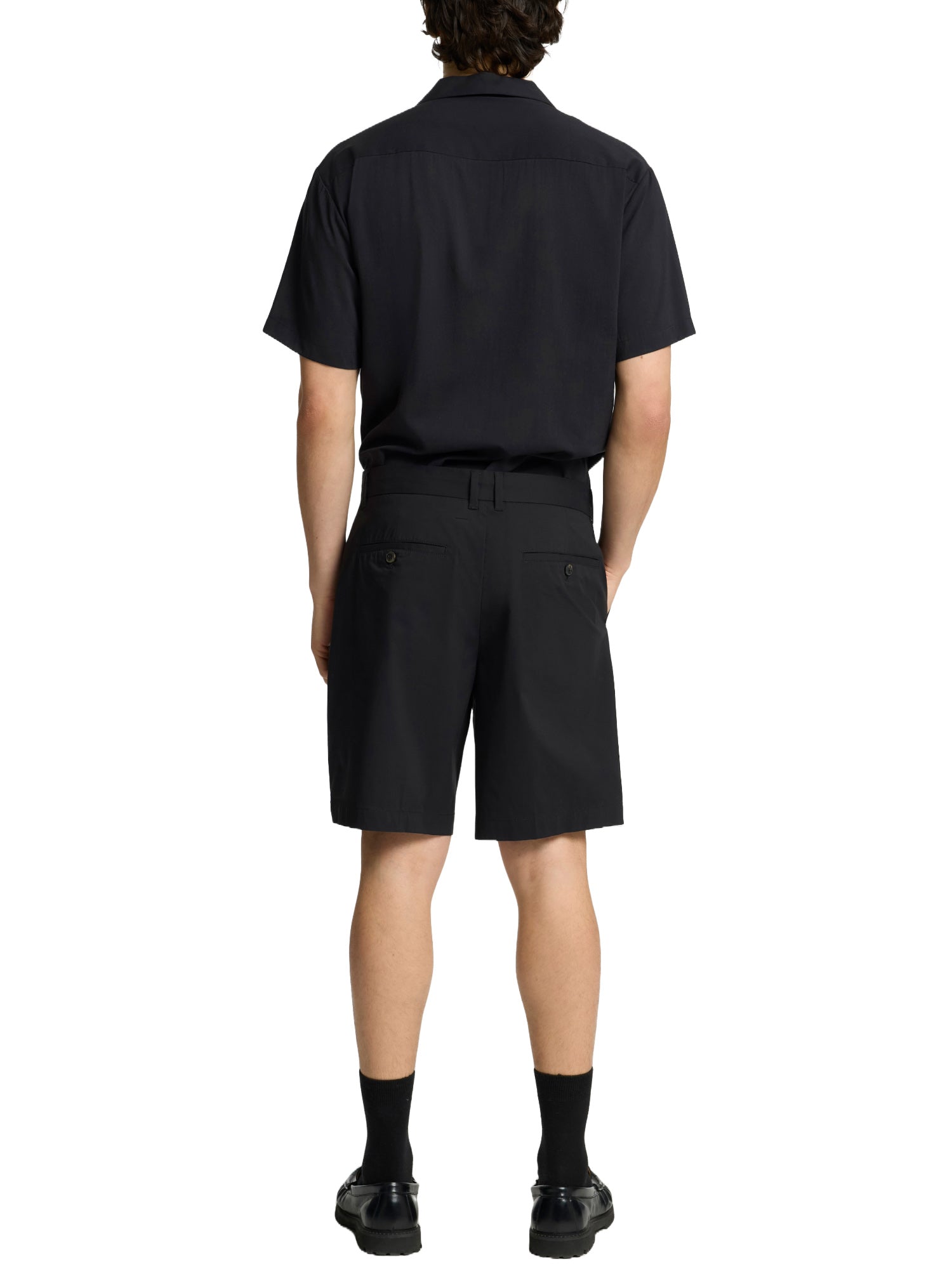 Bermuda Nero Selected Homme Black
