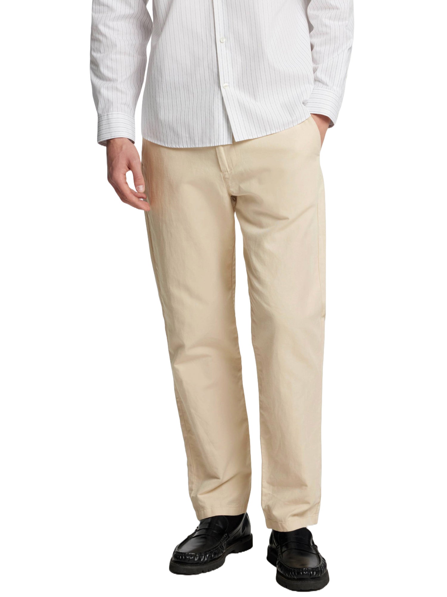 Pantaloni Beige Selected Homme Black