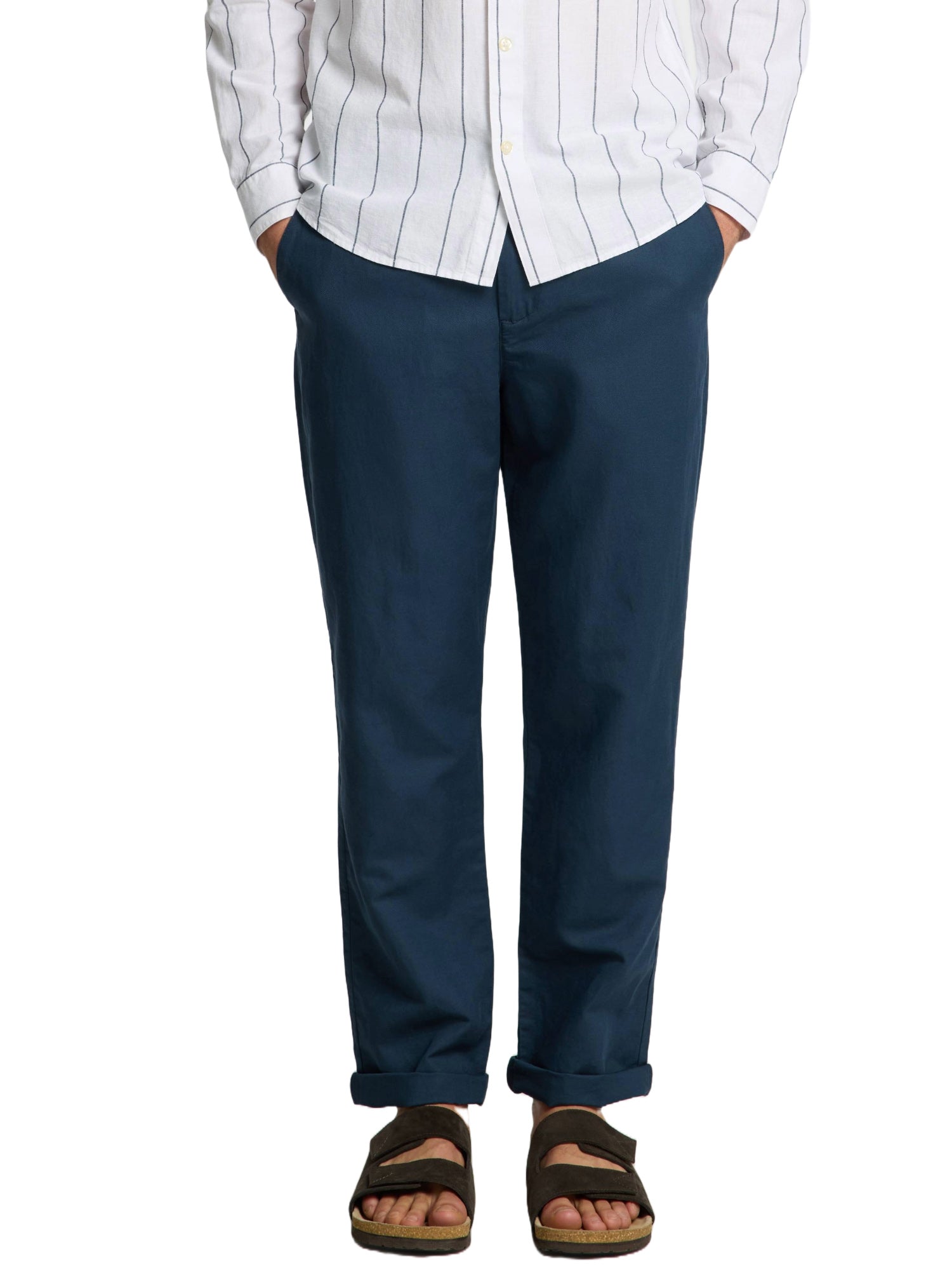 Pantaloni Blu Selected Homme Black