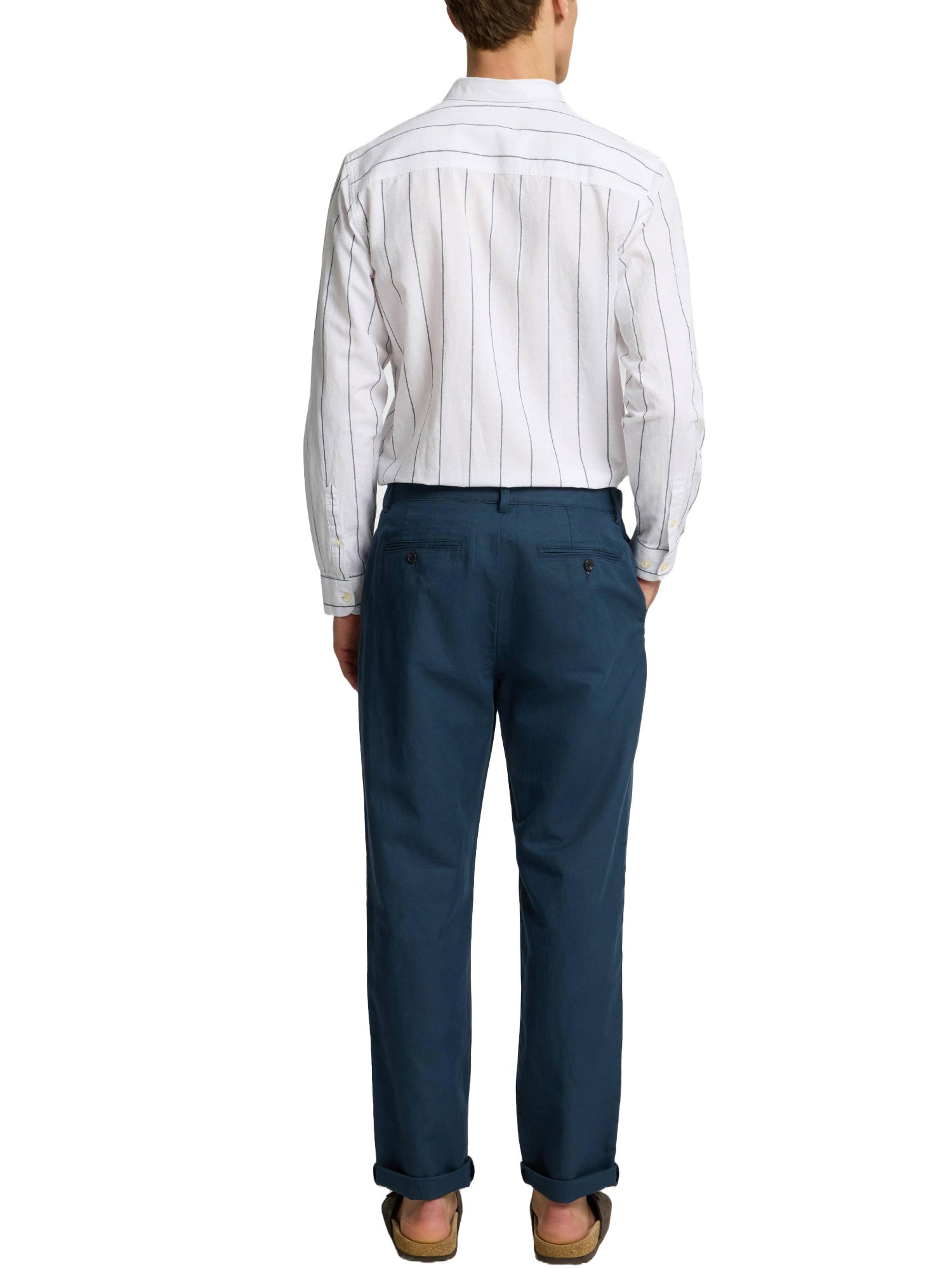 Pantaloni Blu Selected Homme Black