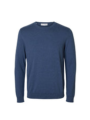 Maglioncini Blu Chiaro Selected Homme Black