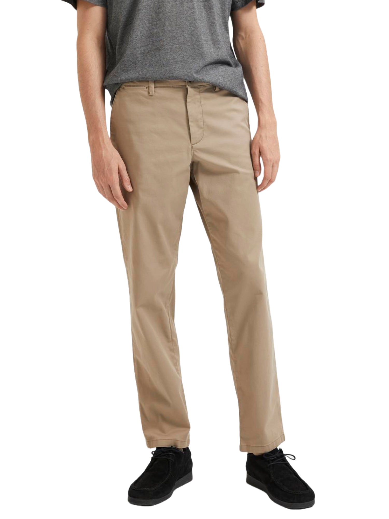 Pantaloni Beige Selected Homme Black
