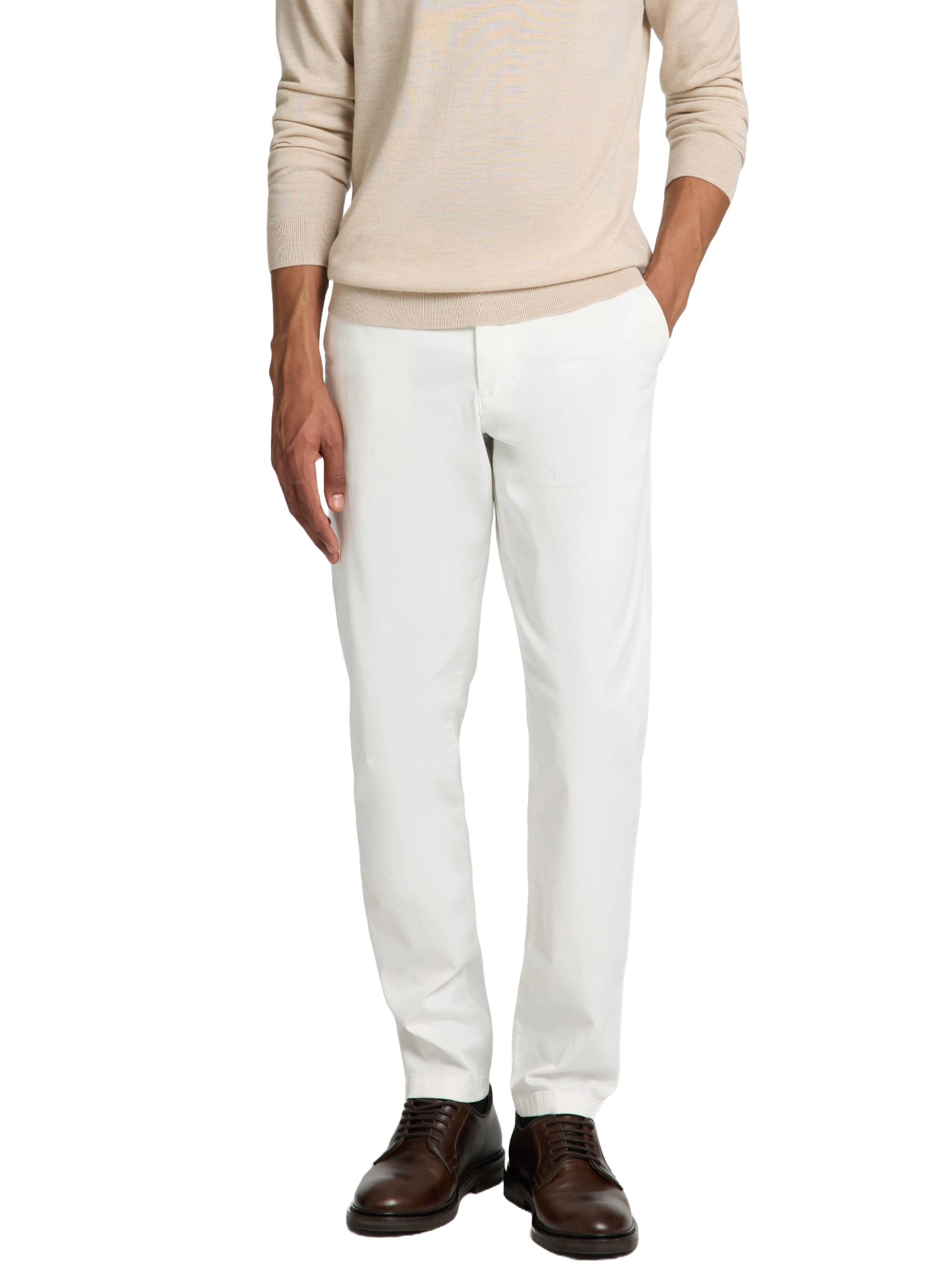 Pantaloni Bianco Selected Homme Black