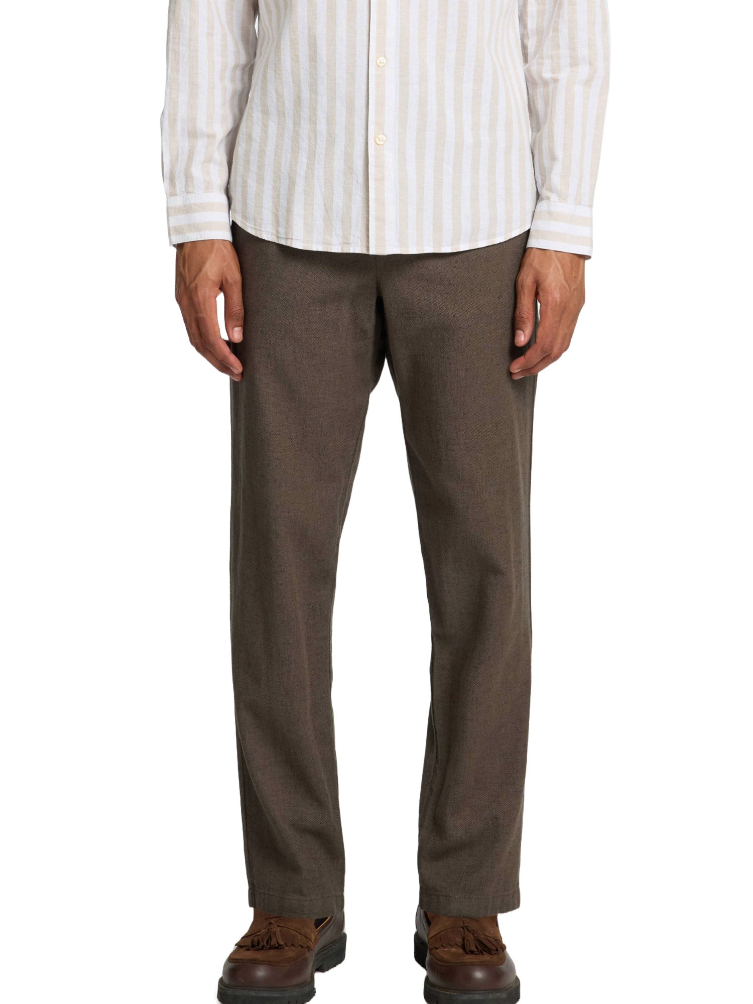 Pantaloni Verde Selected Homme Black