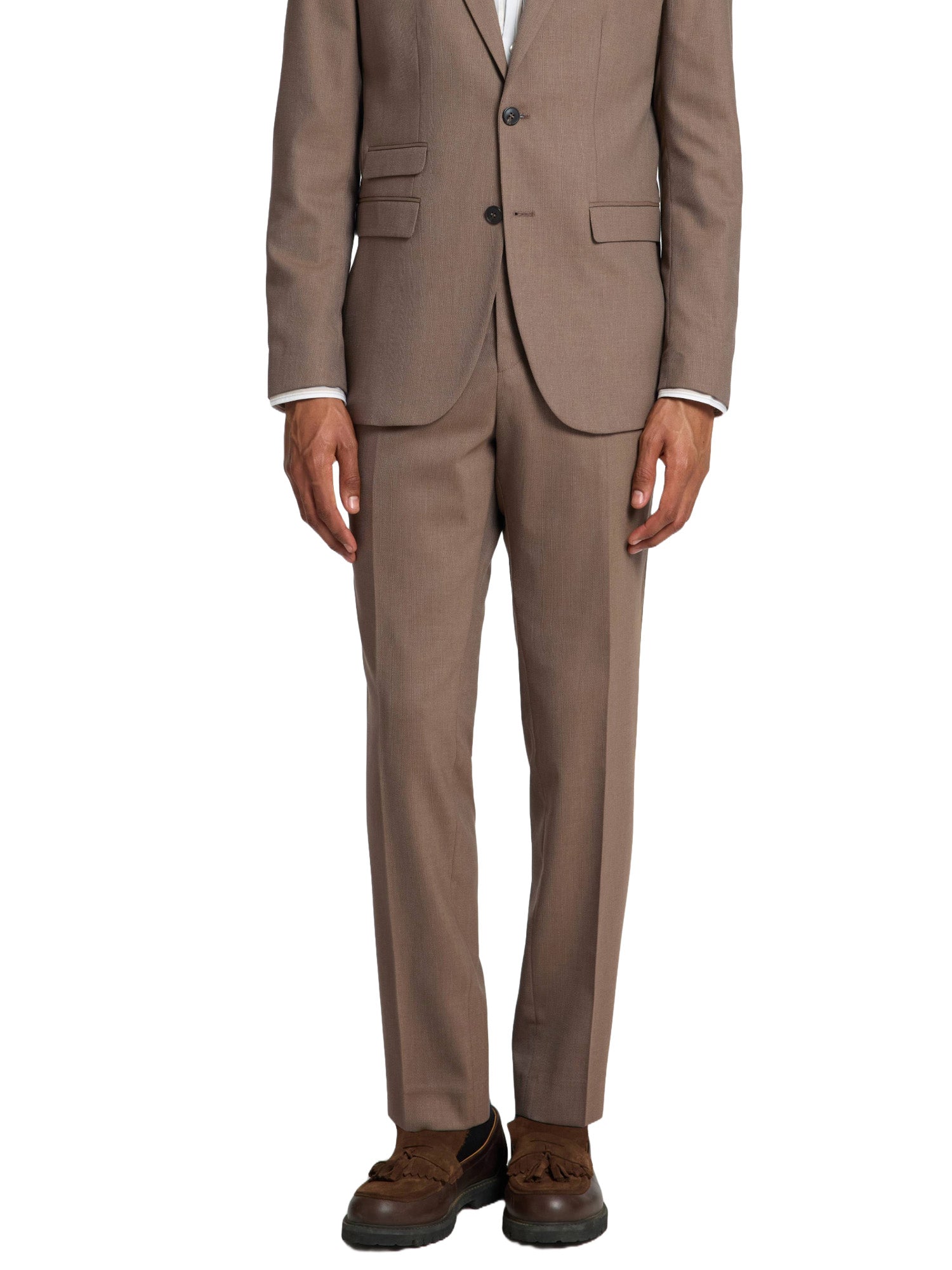 Pantaloni Marrone Selected Homme Black