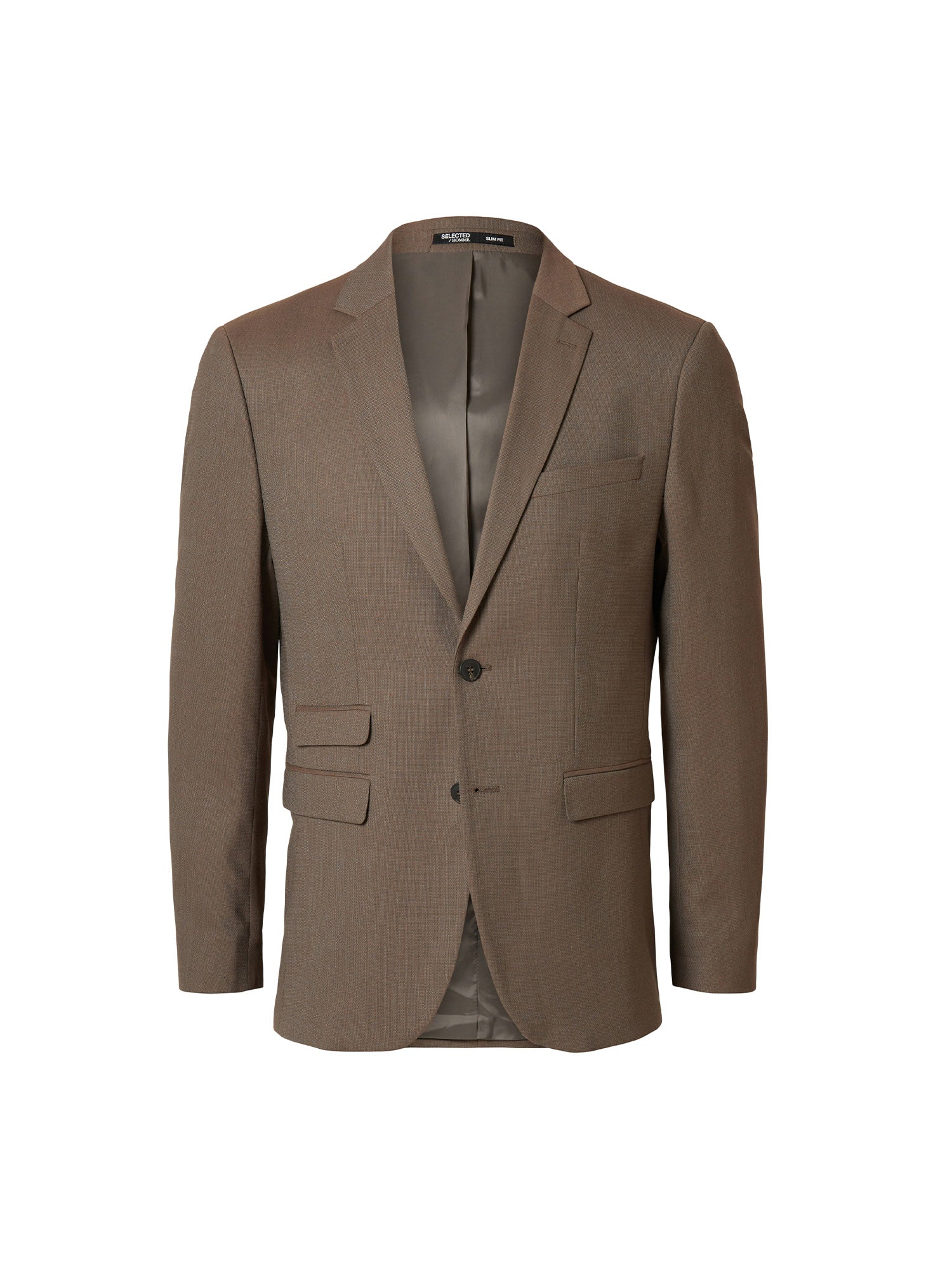 Blazer Marrone Selected Homme Black