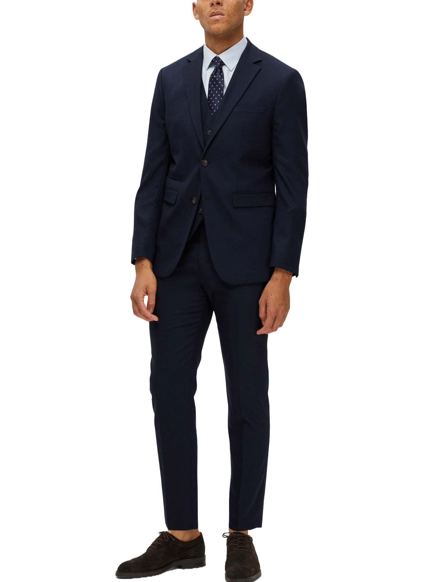 Blazer Blu Scuro Selected Homme Black