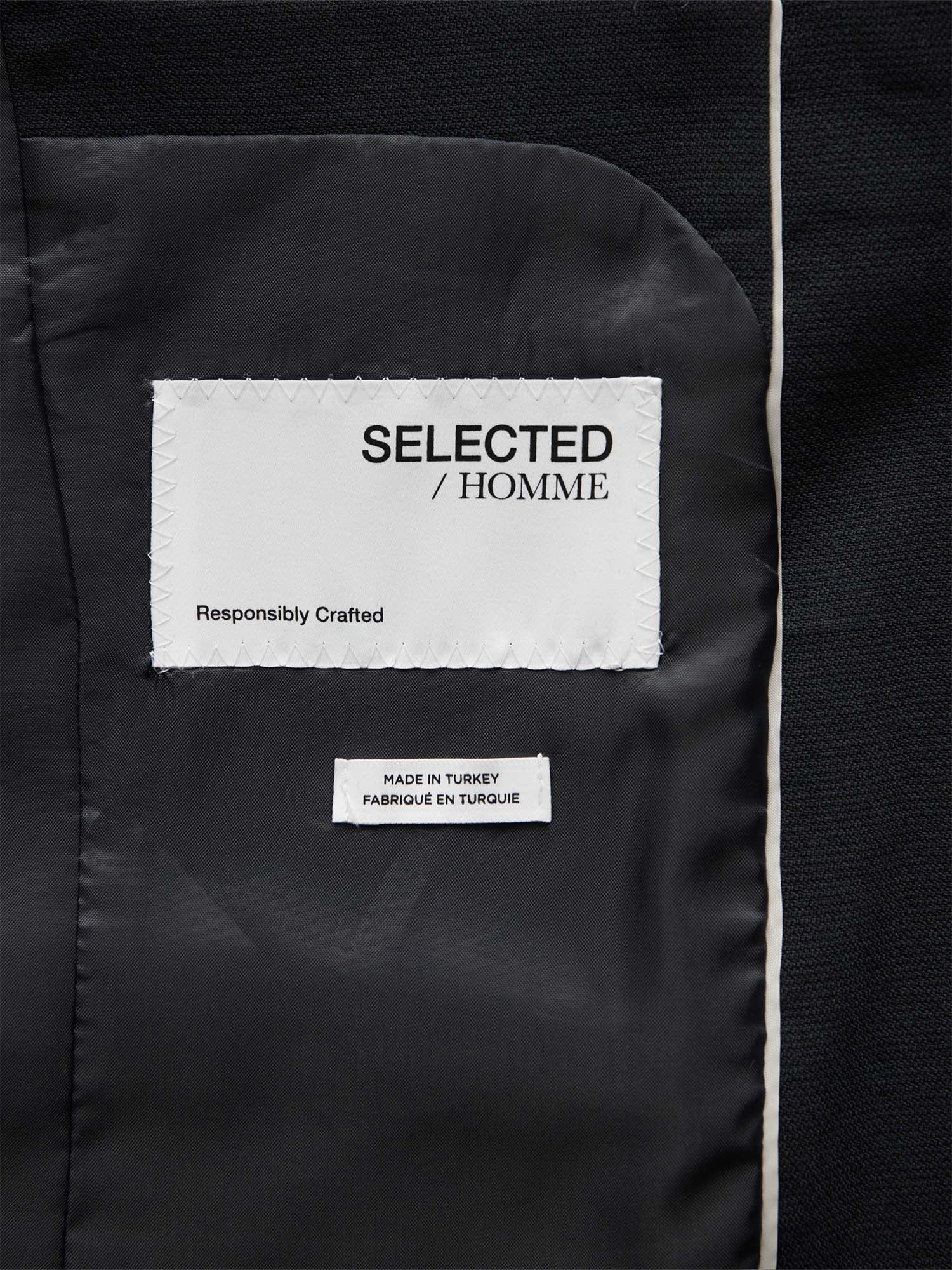 Blazer Blu Scuro Selected Homme Black