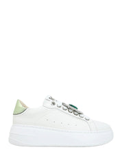 Sneakers Bianco Verde Keys