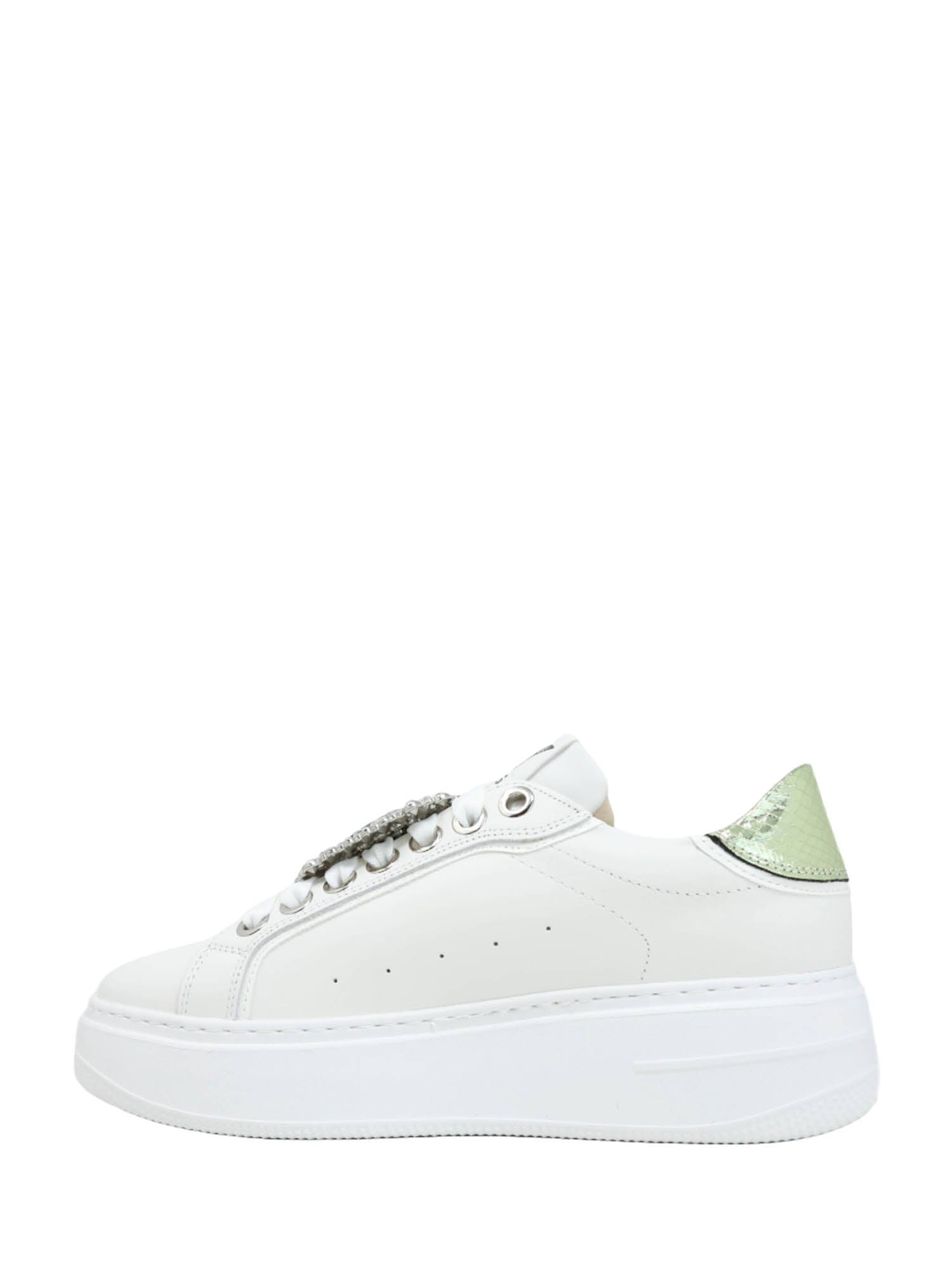 Sneakers Bianco Verde Keys