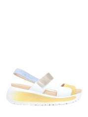 Sandali zeppa Bianco Callaghan