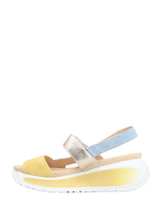 Sandali zeppa Bianco Callaghan